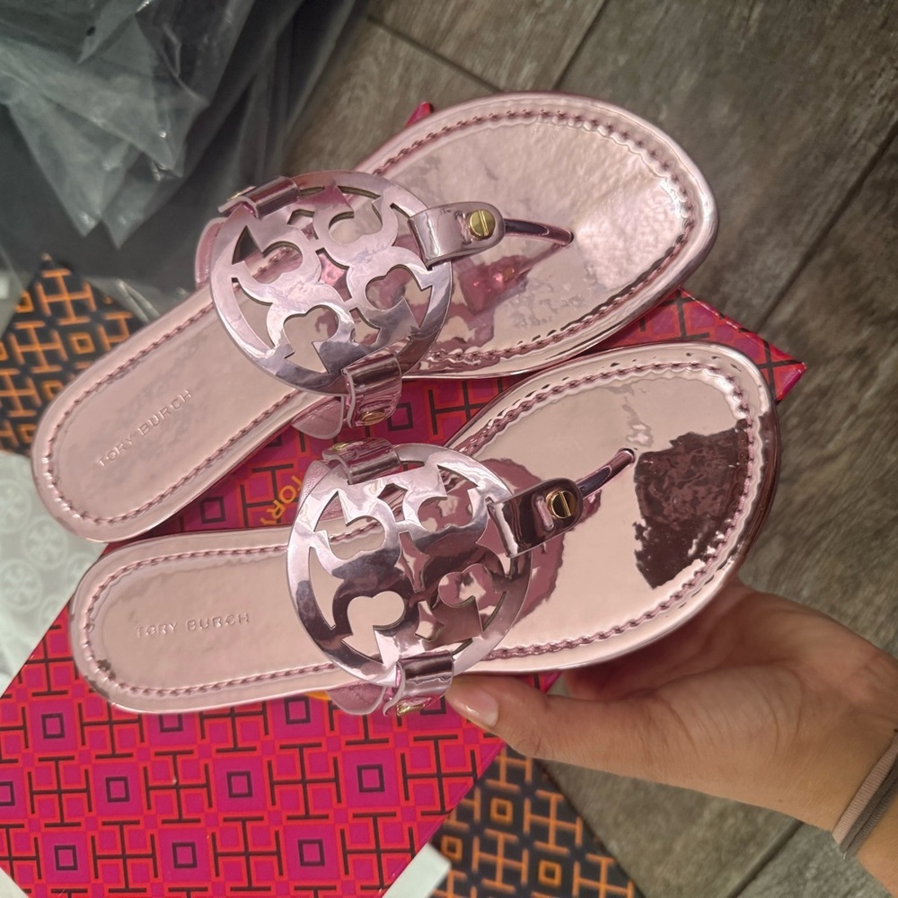 Tory Burch Pink Sandals for Women - Picture 7 of 11